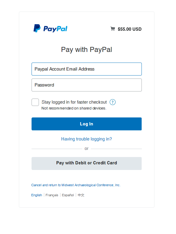 PayPal Interface